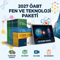 2027 ÖABT Fen ve Teknoloji Öğretmenliği Paketi